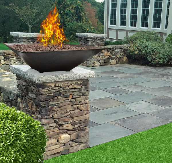 Grand Effects RIAUT12 Electronic Gas Fire Bowl Burner - Stainless