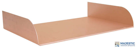 Lombardi <br> 18" Spa-To-Pool/Fountain Spillway - Copper