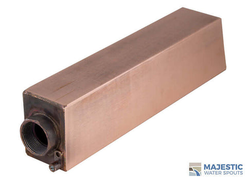 Copper Long Box Scupper for Pool and fountain