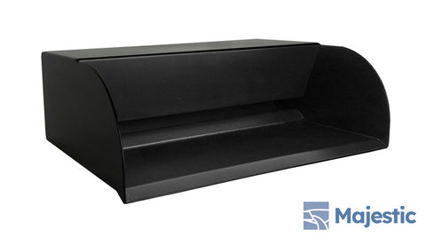 Picard<br>12" Cascading Scupper - Satin Black