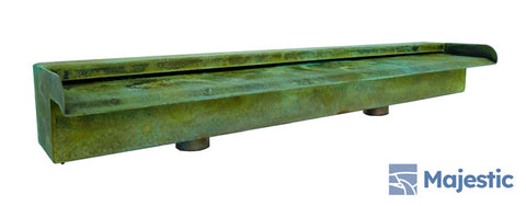 Nakano <br> 24" Waterfall Spillway - Copper