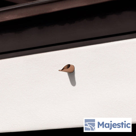 Waldorf<br> 2" Round Roof Drainage Scupper - Copper