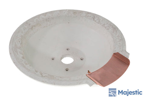 Redondo <br> 33" Hemisphere Water Bowl - Cast Stone Concrete