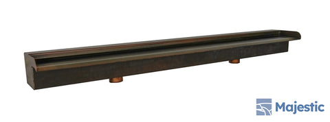 Nakano <br> 36" Waterfall Spillway - Copper