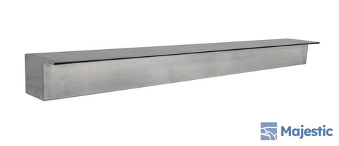 Sencillo <br> 48" Sheet Flow Waterfall - Stainless Steel