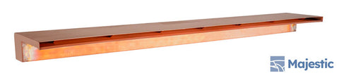 Zanardi <br> 60" Closed Top Waterfall Spillway - Copper