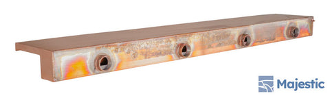 Zanardi <br> 60" Closed Top Waterfall Spillway - Copper