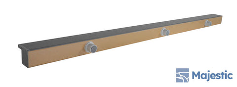 Tomaso <br> 84" Smooth Water Spillway - Gray