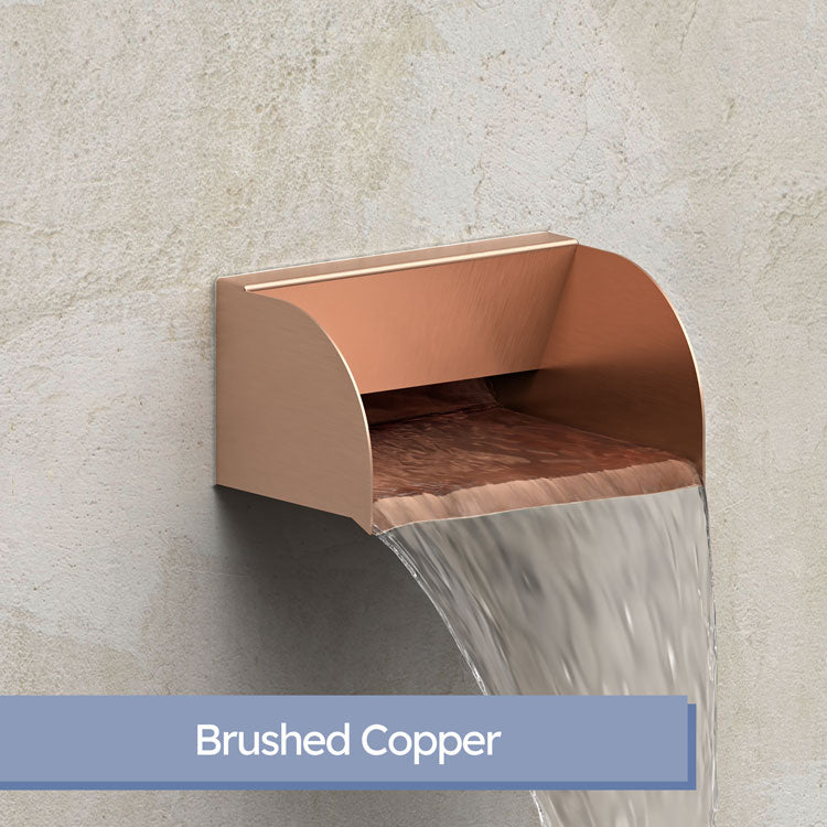 Picard<br> 8" Cascading Scupper - Copper