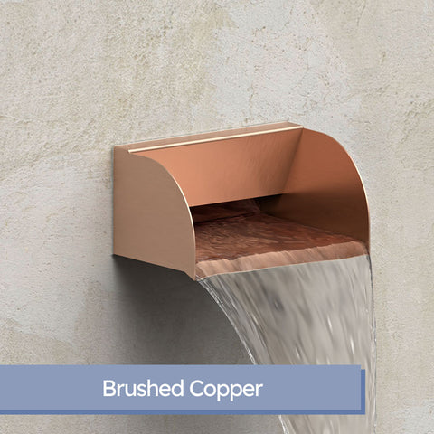 Picard<br> 8" Cascading Scupper - Copper