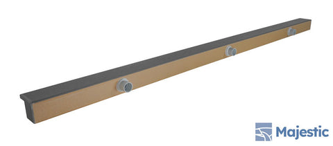 Tomaso <br> 96" Smooth Water Spillway - Gray