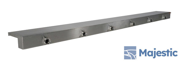 96in (8FT) Waterfall Spillway Scupper For Pools & Fountains - Stainless ...