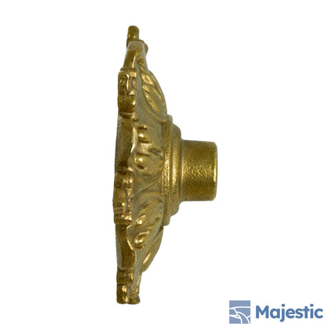 Sophia <br> 3/4" Rosette Cast Brass Water Fountain Emitter