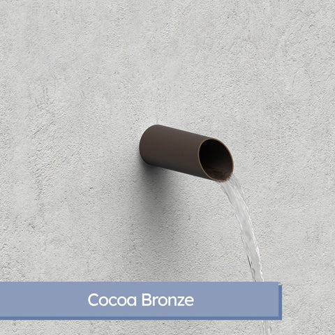 Beretta <br> 2" Round Water Spout - Cocoa Bronze