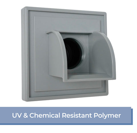 Marcello <br> Square Water Feature Spout - Dolphin Gray