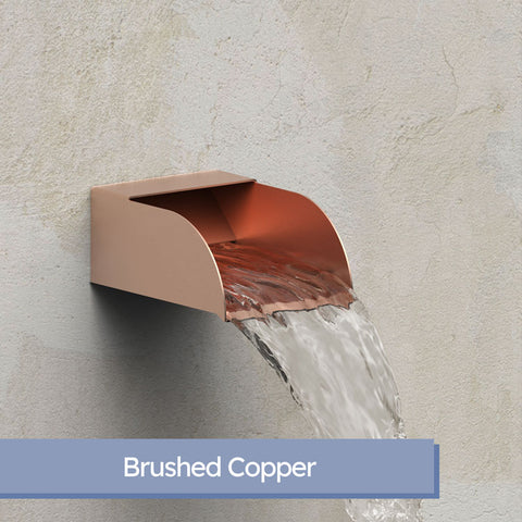 Jenson <br> 5" Waterfall Scupper - Copper