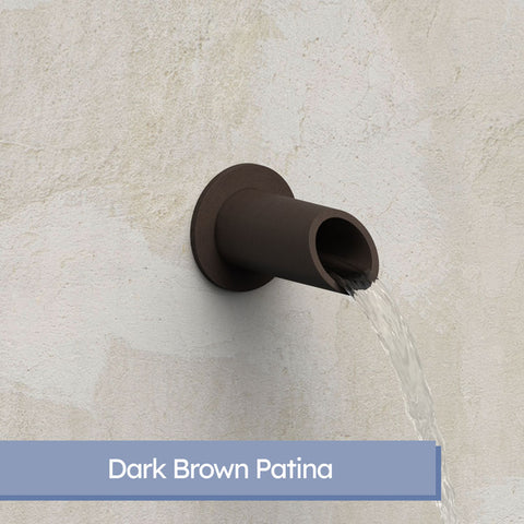 Bianca <br> Round Heavy Copper Water Spout