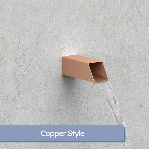 Ericsson <br> 2" Square Water Spout - Copper Style