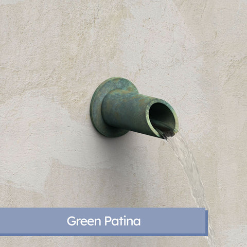 Bianca <br> Round Heavy Copper Water Spout