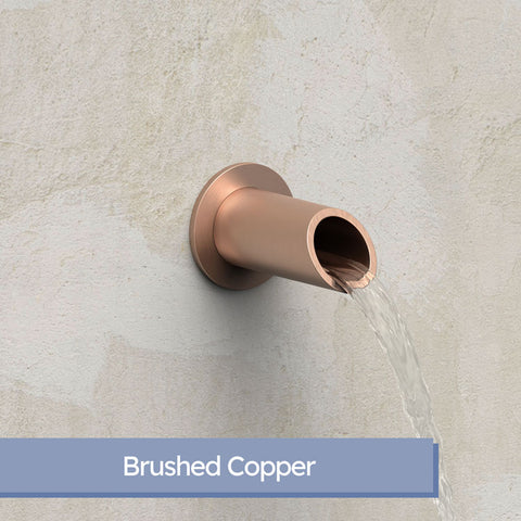 Bianca <br> Round Heavy Copper Water Spout