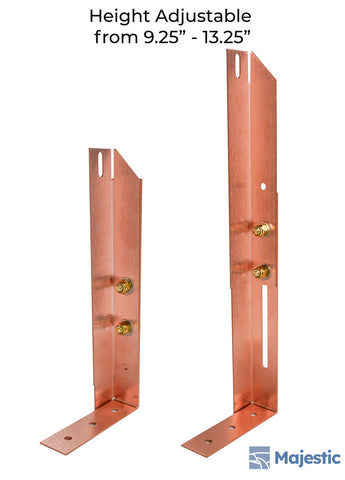 Splash Guard Leg<br> Mid-height - Copper