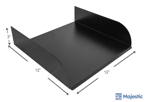 Lombardi<br>12" Spa-to-Pool/Fountain Spillway - Satin Black