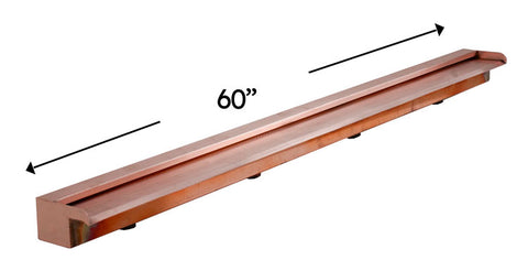 Nakano <br> 60" Waterfall Spillway - Copper