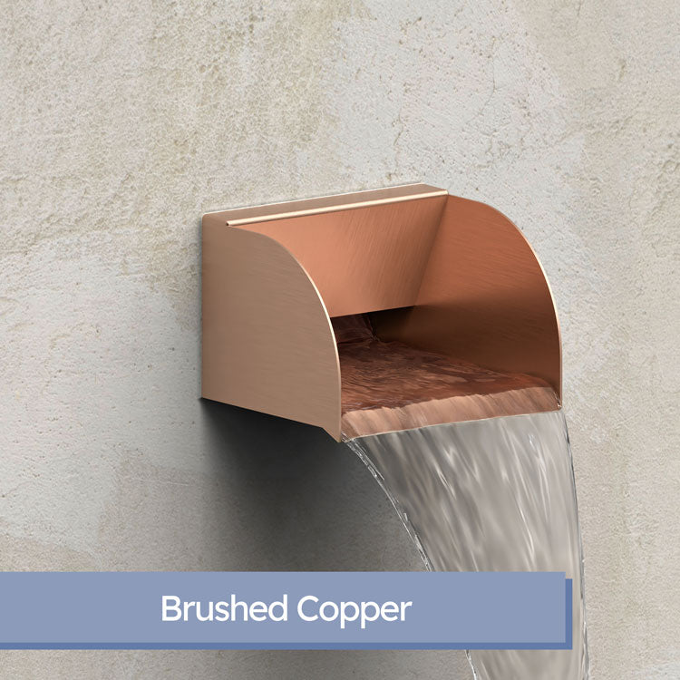 Picard<br> 6" Cascading Scupper - Copper