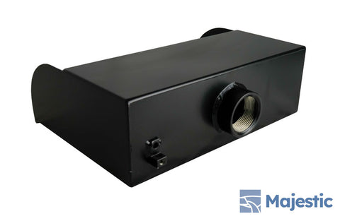 Picard<br>12" Cascading Scupper - Satin Black