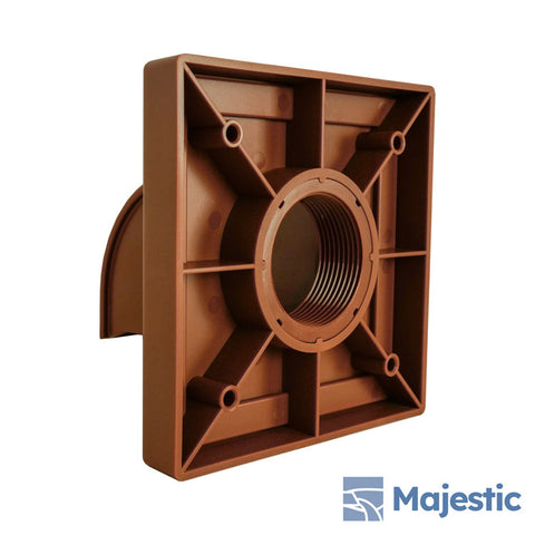 Marcello <br> Square Water Feature Spout - Rustic Copper