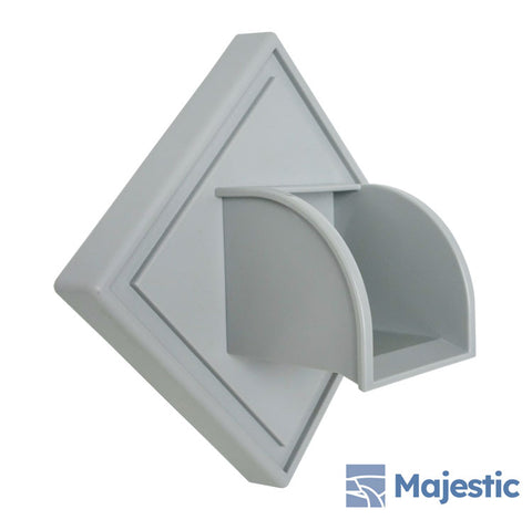 Marcello <br> Square Water Feature Spout - Dolphin Gray