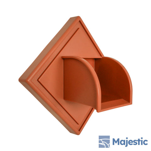 Marcello <br> Square Water Feature Spout - Terracotta
