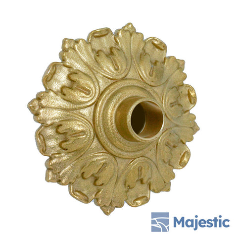 Sophia <br> 3/4" Rosette Cast Brass Water Fountain Emitter