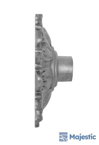 Sophia <br> 3/4" Rosette Cast Stainless Steel Water Fountain Emitter