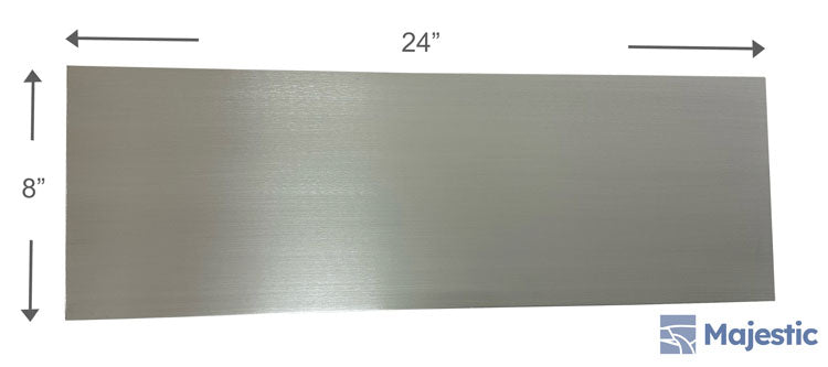 SkimJim™ <br>8" x 24" Aluminum Skimmer Support Plate
