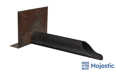 Waldorf<br> 2" Round Roof Drainage Scupper - Copper