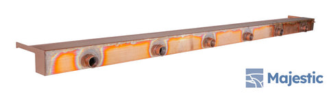 Zanardi <br> 96" Open Top Waterfall Spillway - Copper