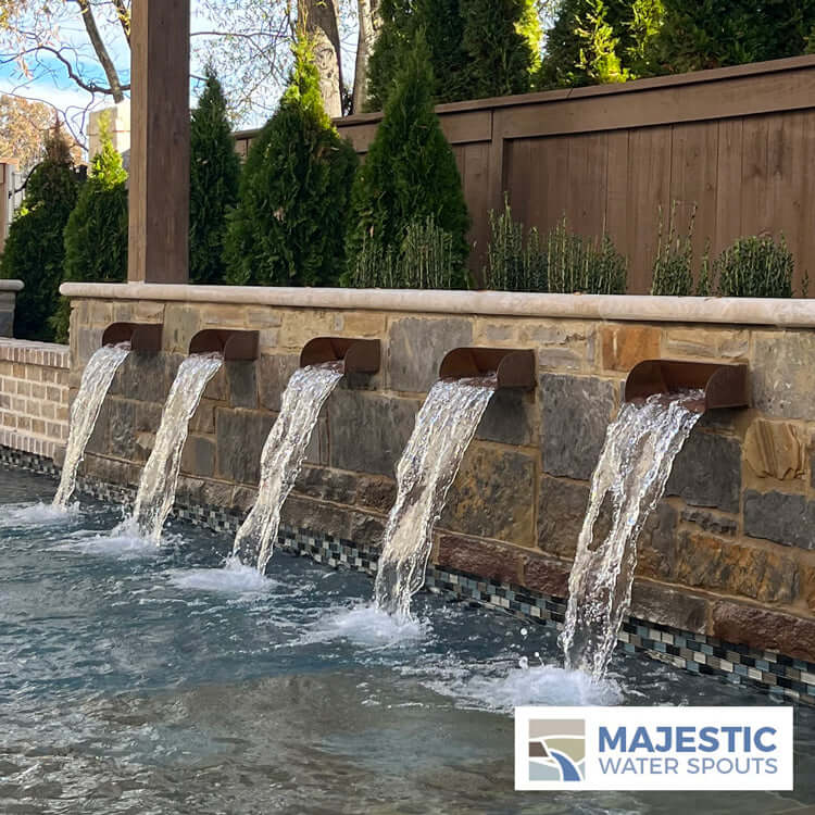 Exterior Water Feature Scuppers