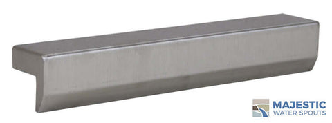 Tomaso <br> 12" Waterwall Vanity Cover - Stainless Steel