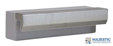 Tomaso <br> 12" Waterwall Vanity Cover - Stainless Steel
