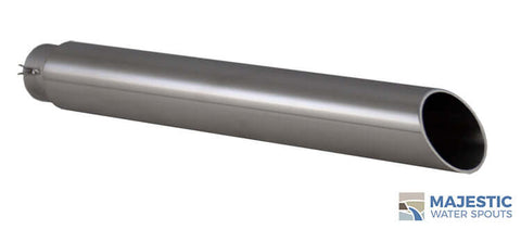 Keegan <br> 1.5" Water Fountain Spout - Stainless Steel