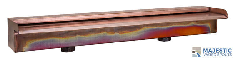 Nakano <br> 24" Waterfall Spillway - Copper
