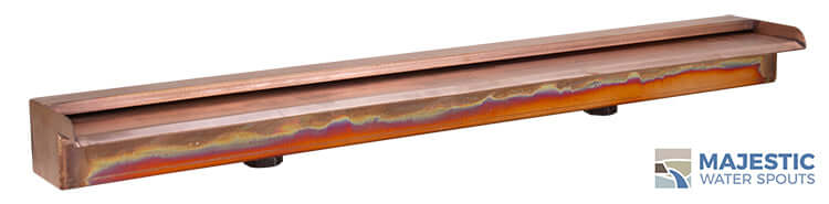 Nakano <br> 36" Waterfall Spillway - Copper
