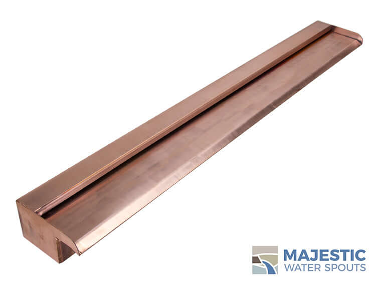 Nakano <br> 36" Waterfall Spillway - Copper