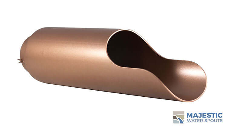 Regazzoni <br> 3" Round Water Spout - Copper Style