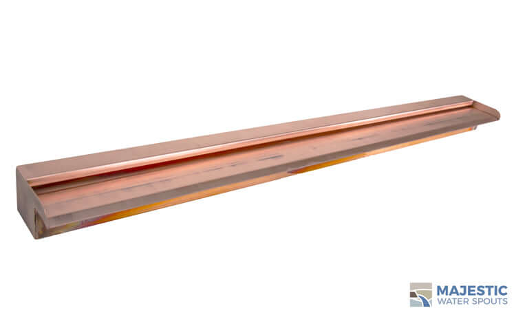Nakano <br> 48" Waterfall Spillway - Copper