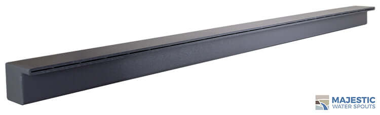 Tomaso <br> 72" Smooth Water Spillway - Gray