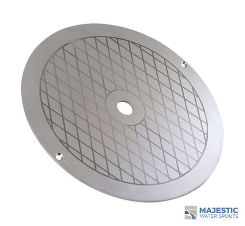 SS Alanso 9 3/4 Round Skimmer Lid for Hayward and Pentair Skimmers Majestic Water Spouts