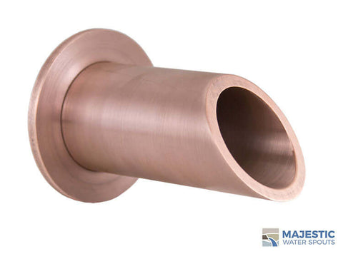 Bianca <br> Round Heavy Copper Water Spout