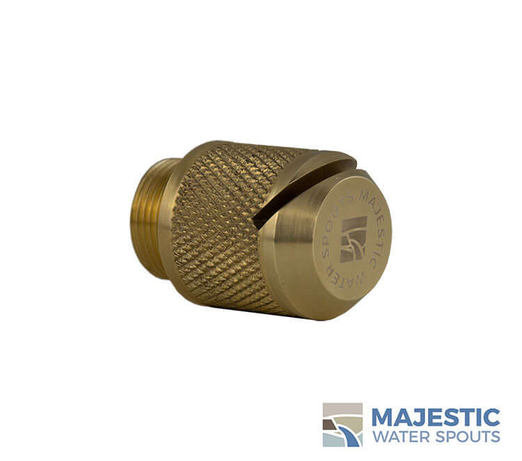 Brass DeAngelo 3/4 Aerator for Pool by Majestic Water Spouts